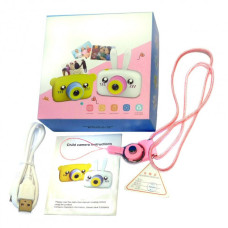 Детская фотокамера цифровой фотоаппарат Baby Photo Camera Rabbit с автофокусом Х-500 Желтый 183141