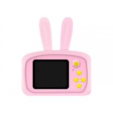 Детская фотокамера цифровой фотоаппарат Baby Photo Camera Rabbit с автофокусом Х-500 Розовый 183143