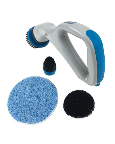 Бездротова щітка для прибирання з 3 насадками Hurricane Muscle Scrubber 183154
