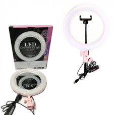Кільцева LED лампа Ra-95 з дзеркалом 26см 183192