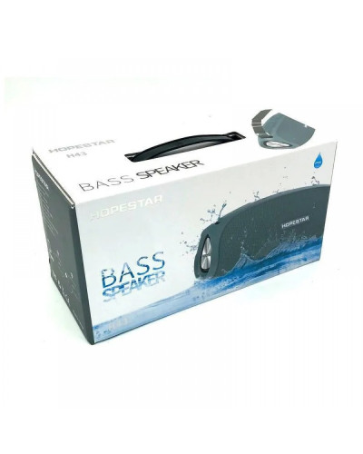 Портативна акустична Bluetooth колонка Hopestar H43 Сірий 183226