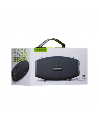 Портативна акустична Bluetooth колонка Hopestar H41 Сірий 183232