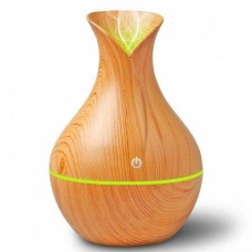 Зволожувач повітря Humidifier Ultrasonic Aroma з підсвічуванням та аромадифузором Світло-коричневий 183248