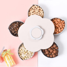 Обертальна складна коробка для цукерок Flower Candy Box для цукерок і фруктів з підставкою для телефону Memos Рожева 183276