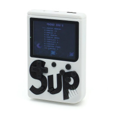Портативна ігрова ретро приставка 400 ігор Dendy SEGA 8bit SUP Game Box Біла 183289