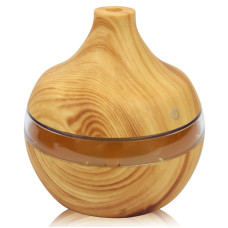 Зволожувач повітря Humidifier Ultrasonic Personal з підсвічуванням та аромадифузором Світло-коричневий 183475