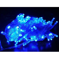 Гірлянда Діод 100LED RD-9031 Провід - білий, Колір ламп-Синій 183760