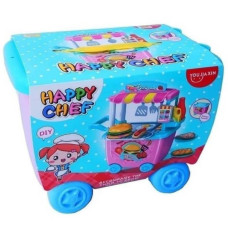 Дитяча закусочна з тележкою Happy Chef 183950