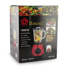 Блендер Domotec MS 6611 Червоний 220V/1000w 183977