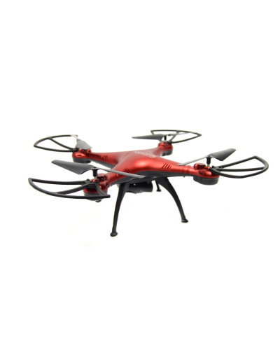 Квадрокоптер летающий дрон Drone 1 мільйон WIFI Pro DM 93 з камерою Червоний 184180