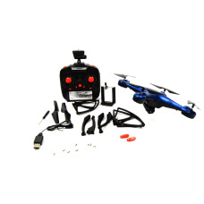 Квадрокоптер летающий дрон Drone 1 мільйон WIFI Pro DM 93 з камерою Синій 184249