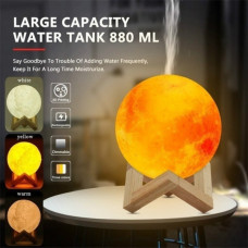 Зволожувач повітря 3D Moon Lamp Light Diffuser 184315