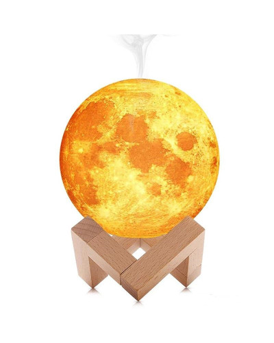Зволожувач повітря 3D Moon Lamp Light Diffuser 184315