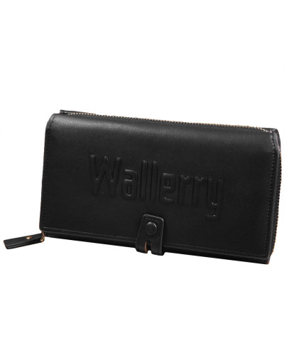 Жіночий гаманець клатч 1001 Wallerry Чорний 184322