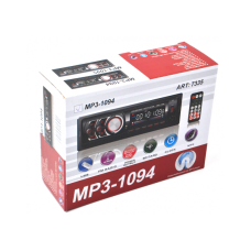 Автомагнітола MP3 1095 BT знімна панель ISO кабель 184355