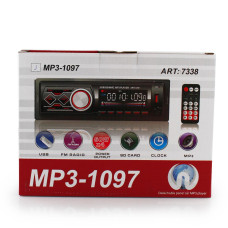 Автомагнітола MP3 1097 BT знімна панель ISO кабель 184411