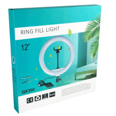 Світлодіодна кільцева лампа RING FILL Light QX-300 30 см 184478