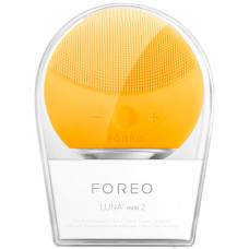 Силіконова щітка-масажер для очищення обличчя Foreo LUNA mini 2 Жовта 184480
