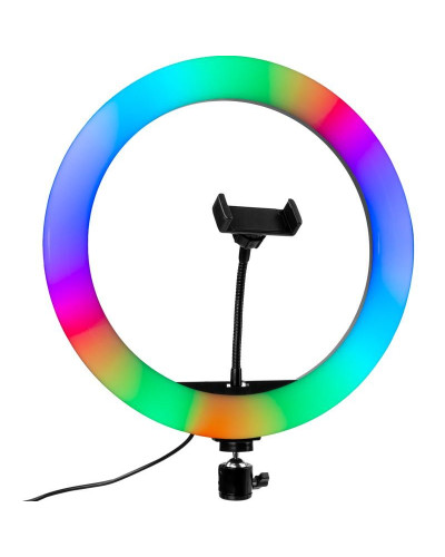 Кільцева LED лампа RGB MJ33 33 см 184753