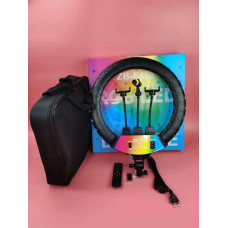 Світлодіодна кільцева лампа F458/RGB 45 см 184767