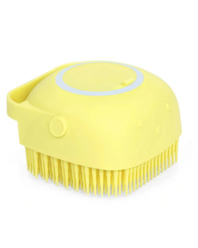 Силиконовая мочалка-щетка Silicone Massage Bath Brush силиконовая мочалка с резервуаром для мыла 184813