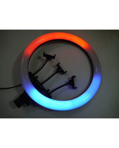 Кільцева лампа RGB 45см з пультом 193532