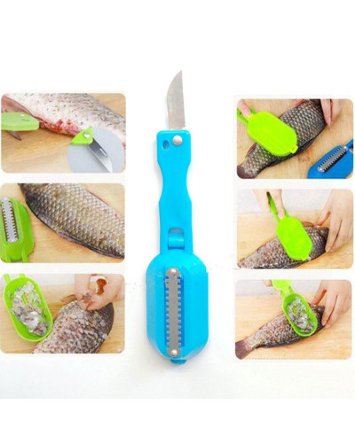 Рибочистка ніж для чищення риби Killing-fish Knife Синя 193542