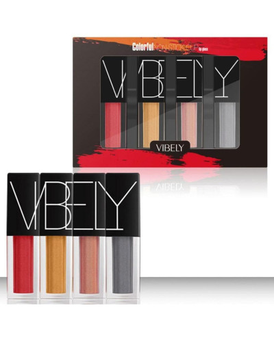Набір матових помад для губ VIBELY Lasting Lip Gloss 193580