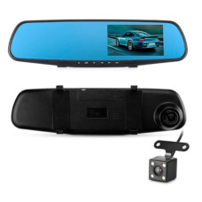 Відеореєстратор-дзеркало автомобільний з двома камерами Vehicle Blackbox DVR L 9000 Full HD 1080 193605