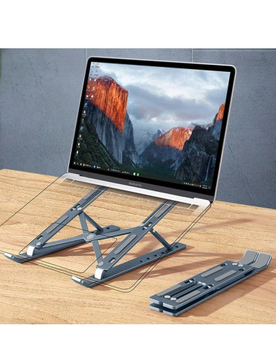 Підставка для планшета складна, регульована, пластикова WIWU Laptop Stand S400 193628