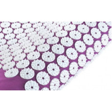 Килимок ортопедичний масажний Acupressure mat з подушкою Фіолетовий 193757