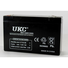 Акумулятор UKC Battery 6V 12A 193783