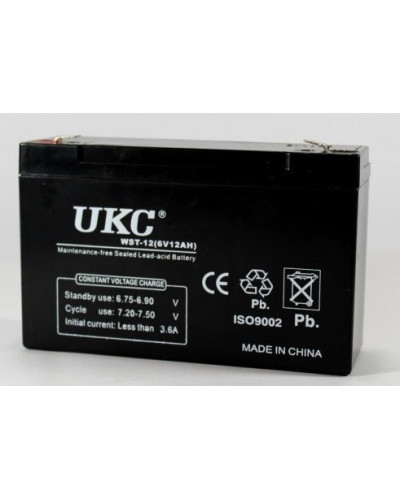 Акумулятор UKC Battery 6V 12A 193783