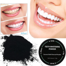 Відбілювач зубів чорна зубна паста Miracle Teeth Whitener 193811