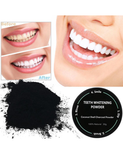 Відбілювач зубів чорна зубна паста Miracle Teeth Whitener 193811