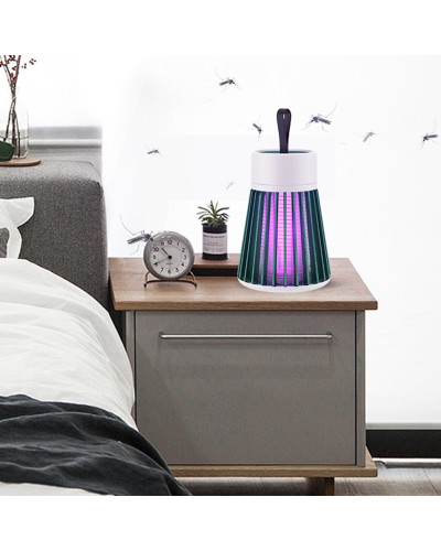 Лампа пристрій від комарів на USB Electronic Mosquito Killer Lamp 193887