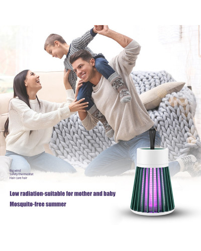 Лампа пристрій від комарів на USB Electronic Mosquito Killer Lamp 193887