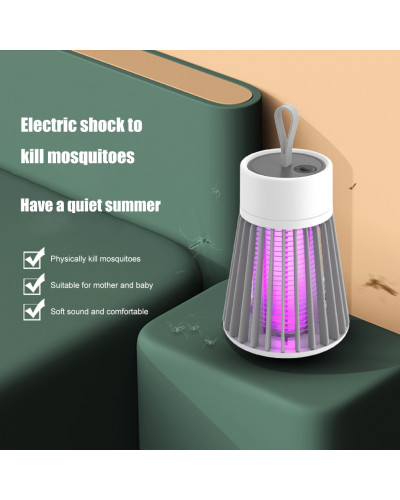 Лампа пристрій від комарів на USB Electronic Mosquito Killer Lamp 193887
