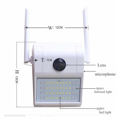 Камера  IP уличная водонепроницаемая IP66, 48 светодиодный, 1080P, Wi-Fi 193975