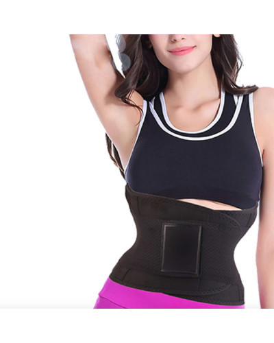 Пояс для похудения Hot Shapers Belt Power на липучке черный, размер ХXXL 193986