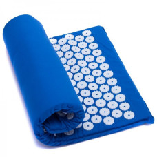Килимок для акупунктурного масажу ACUPRESSURE MAT з подушкою Синій 194144