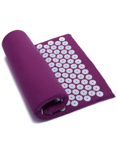 Килимок для акупунктурного масажу ACUPRESSURE MAT Фіолетовий 194145