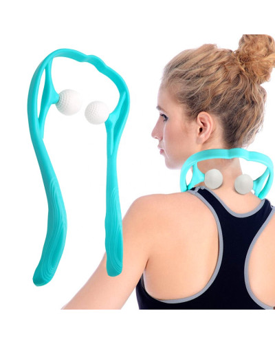 Ручний роликовий масажер для шиї Hexiang Neck Massager 194208