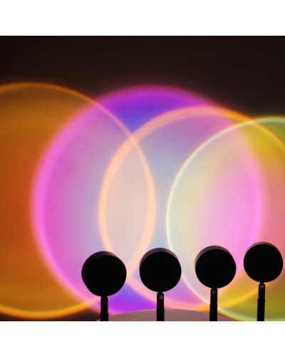 Светильник проекционный "RAINBOW" Sunset Floor Lamp Sunset Lamp Rainbow Modern Bedroom 194387