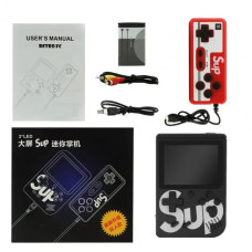 Портативна ігрова приставка SUP 400 ігор Game BOX з джойстиком Чорна 194397