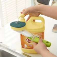 Багатофункціональна щітка з дозатором для чищення посуду AUTOMATIC LIQUID CLEANING BRUSH 194501