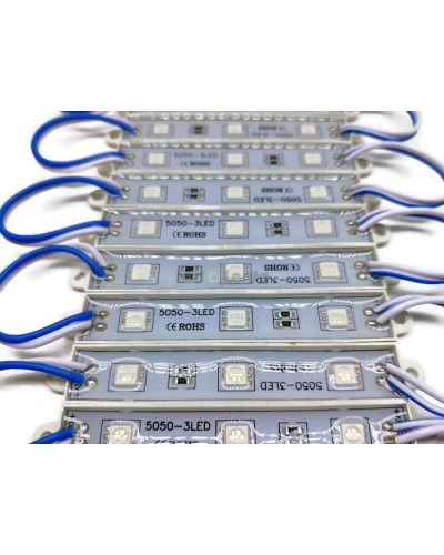 Смуга LED плата 5730 20 шт 24W Синяя 194822