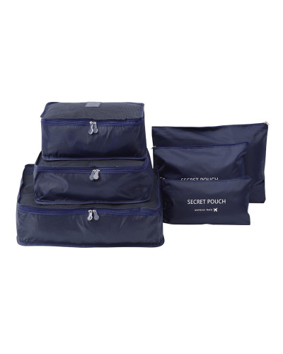 Органайзер дорожній 6шт Набір органайзерів для подорожей Laundry Pouch 195309