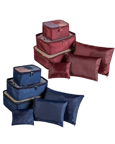 Органайзер дорожній 6шт Набір органайзерів для подорожей Laundry Pouch 195309