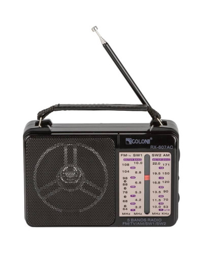 Радіо чорне fm радіо GOLON RX-607AC 195369